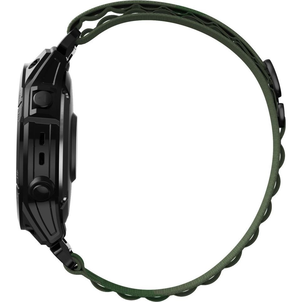 Opaska Tech Protect Nylon Pro do Garmin Fenix 5 / 6 / 6 PRO / 7, zielony